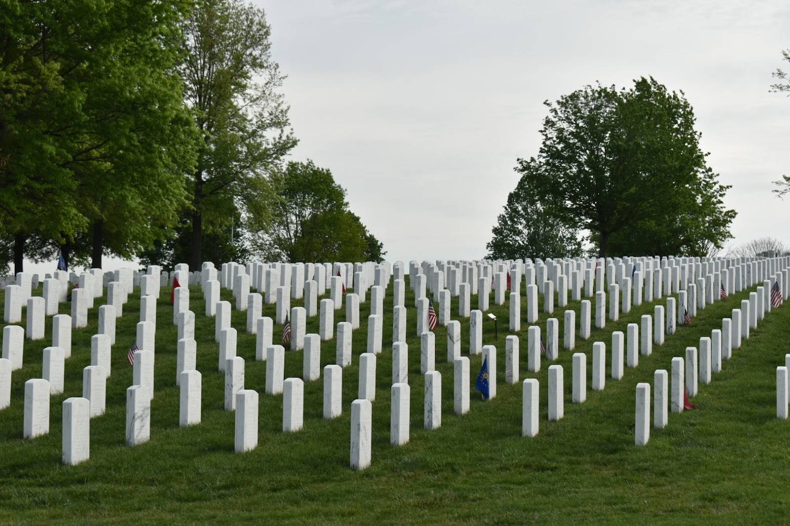 Camp Nelson National Cemetery cemetery grounds and headstones