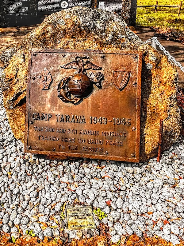 Camp Tarawa Memorial grounds