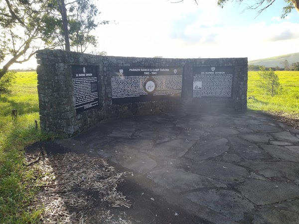 Camp Tarawa Memorial grounds