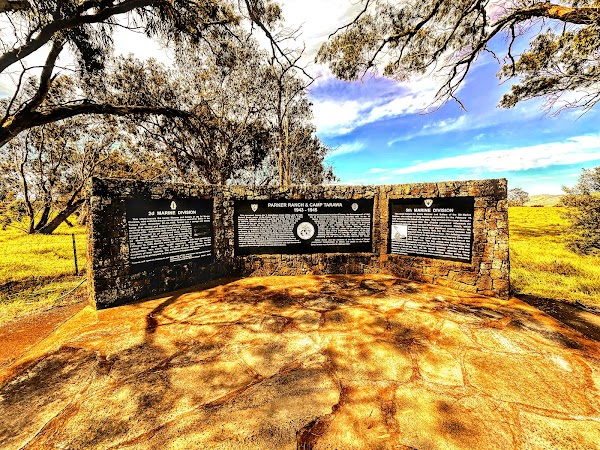 Camp Tarawa Memorial grounds