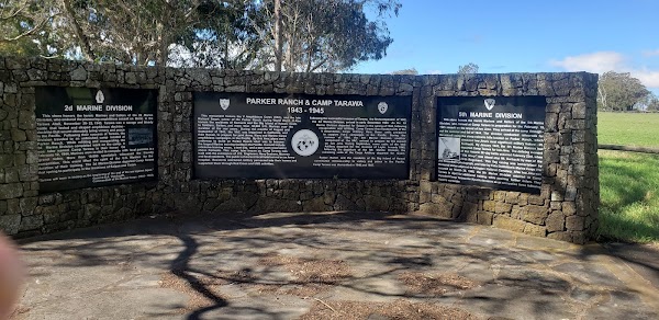 Camp Tarawa Memorial grounds