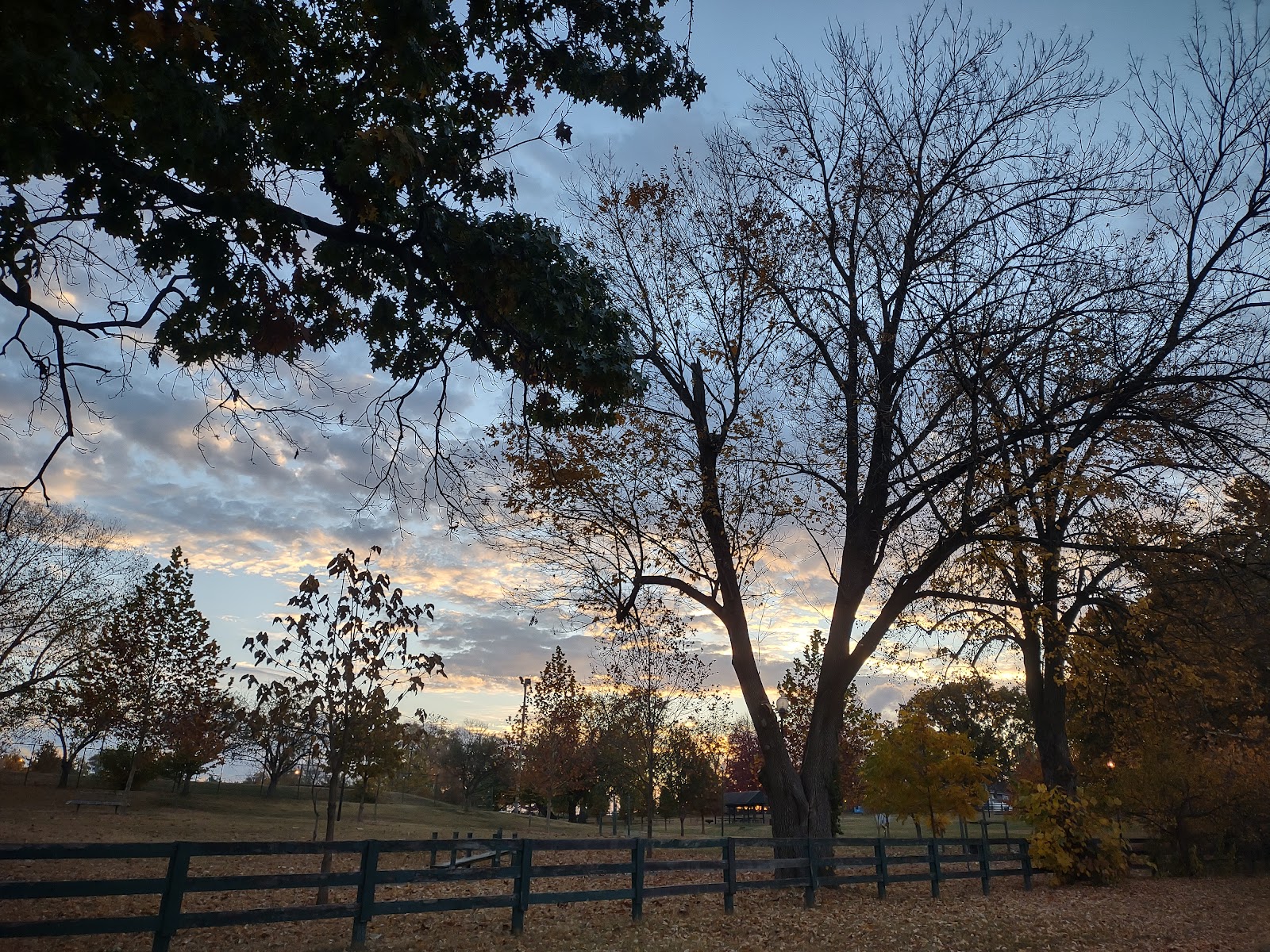 Camp Taylor Memorial Park cemetery grounds and headstones