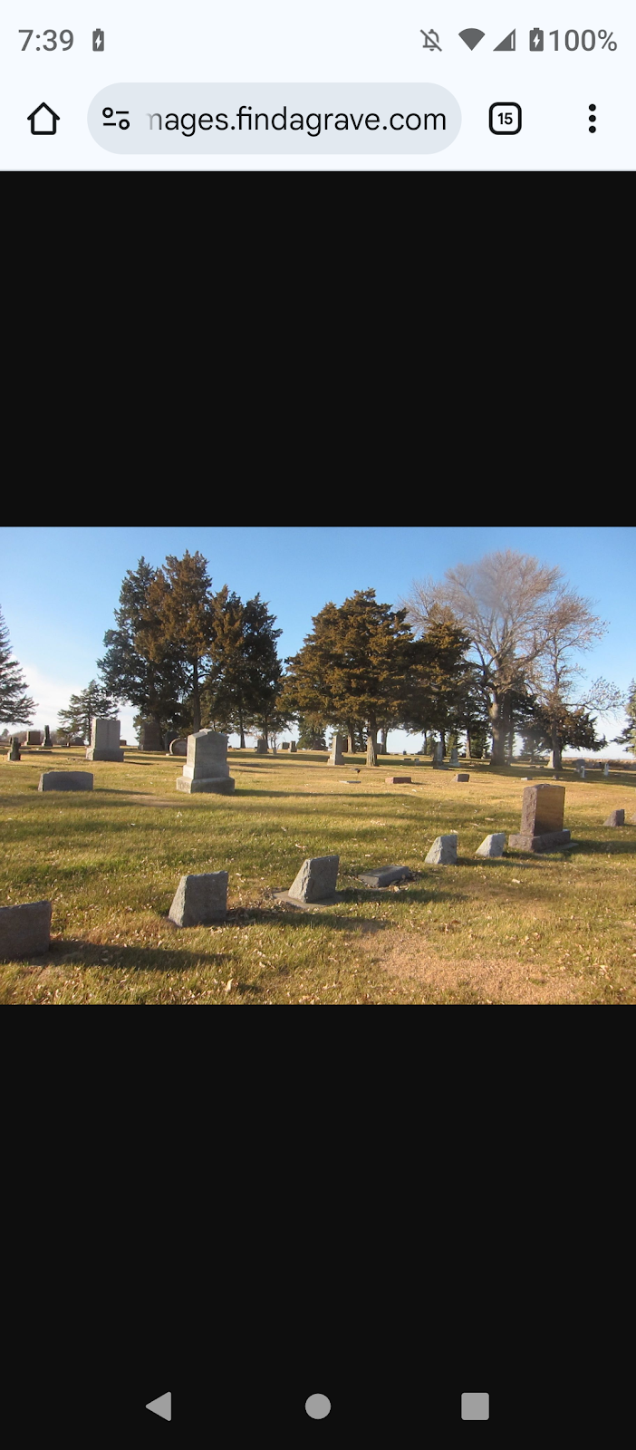 Canova Cemetery cemetery grounds and headstones