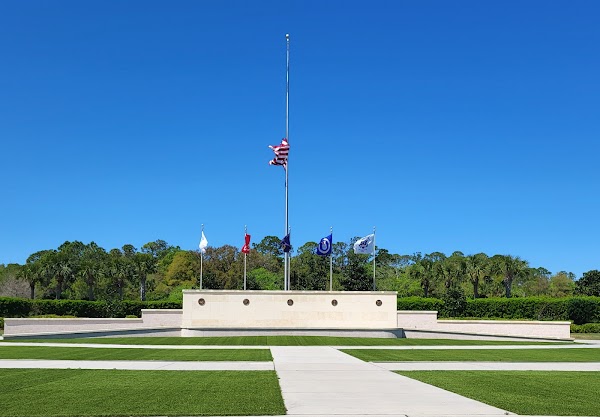 Cape Canaveral National Cemetery grounds