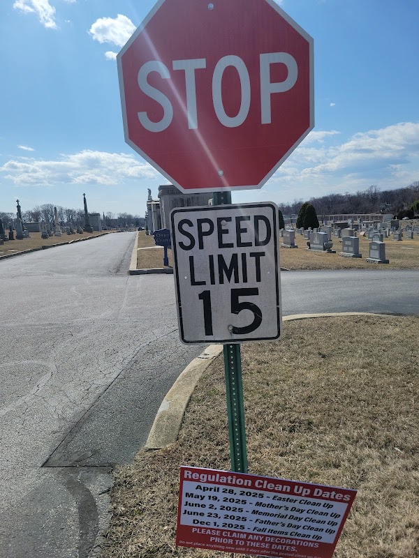 Cathedral Cemetery grounds
