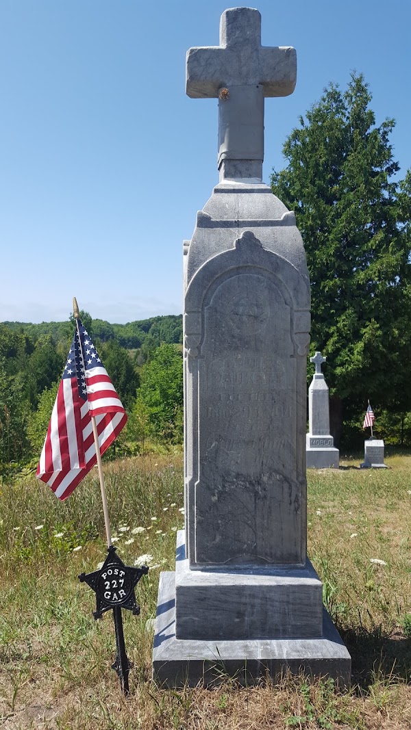 Catholic Cemetery Atwood Michigan grounds