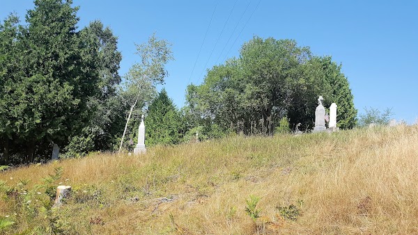 Catholic Cemetery Atwood Michigan grounds