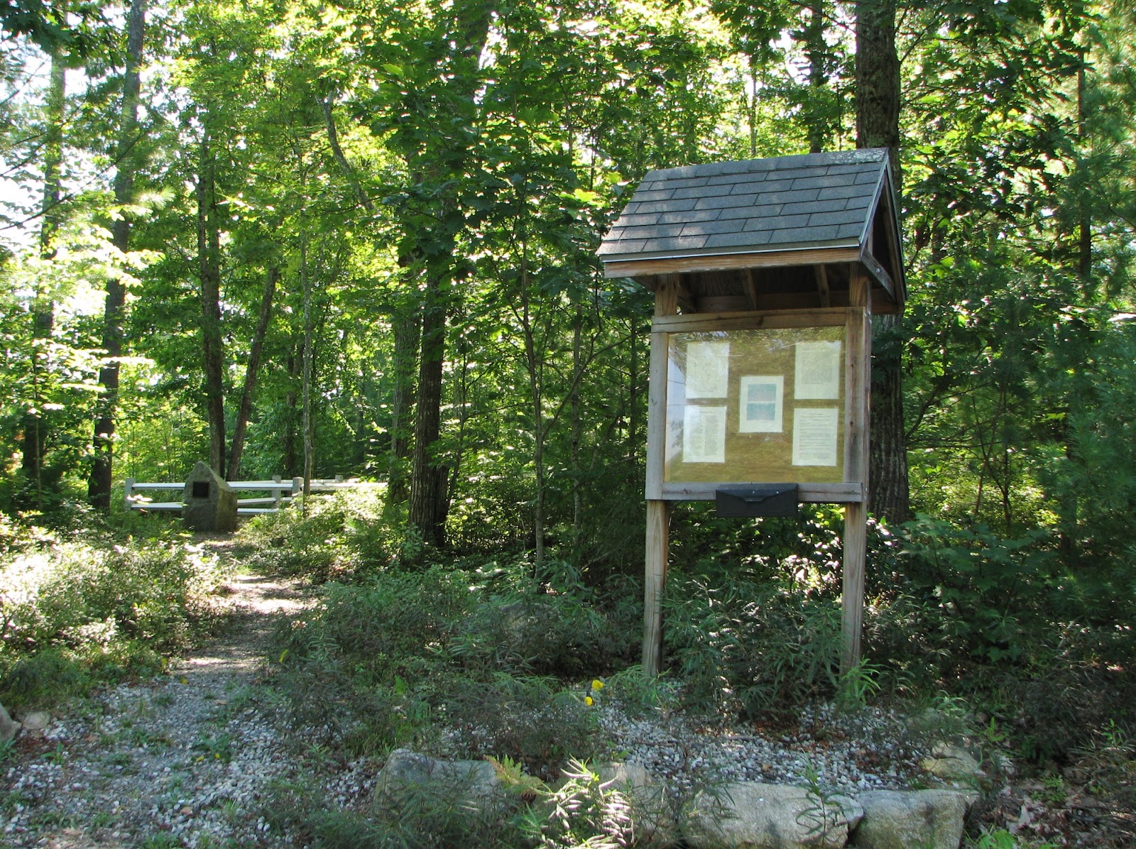 Cemetery in the Woods