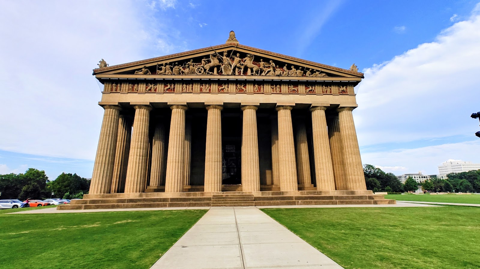 Centennial Park cemetery grounds and headstones