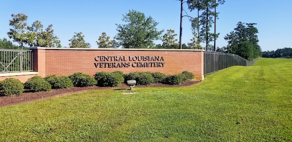 Central Louisiana Veterans Cemetery grounds
