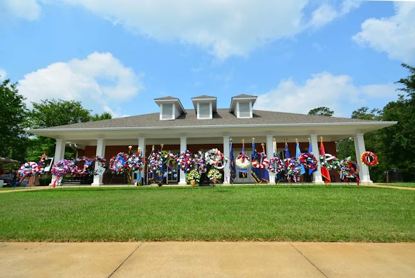 Central Louisiana Veterans Cemetery grounds
