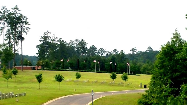 Central Louisiana Veterans Cemetery grounds