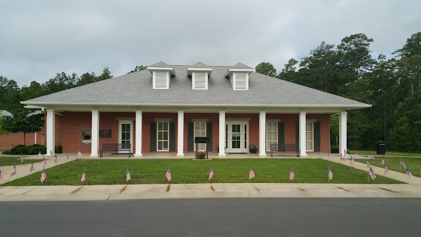 Central Louisiana Veterans Cemetery grounds