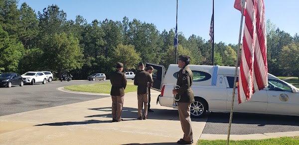 Central Louisiana Veterans Cemetery grounds