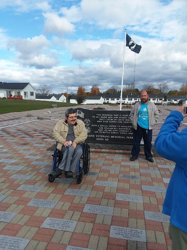 Central Maine Veterans Memorial Park grounds