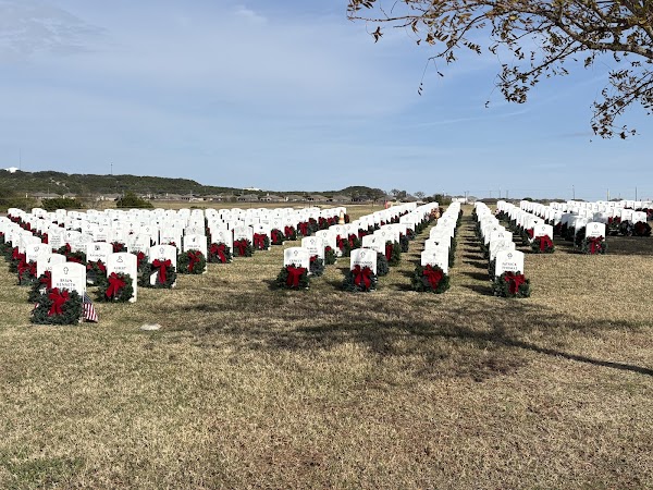 Central Texas State Veterans Cemetery grounds