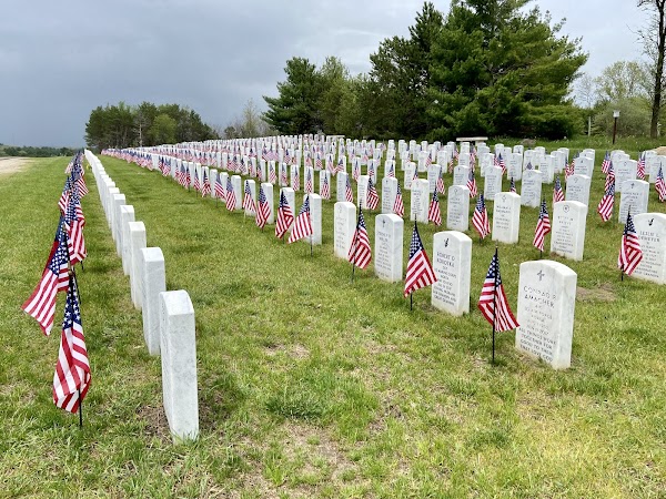 Central Wisconsin Veterans Memorial Cemetery grounds