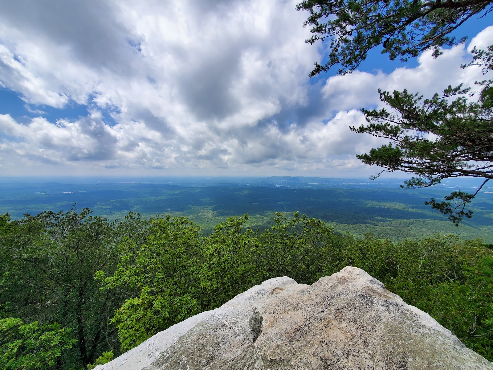Cheaha State Park cemetery grounds and headstones