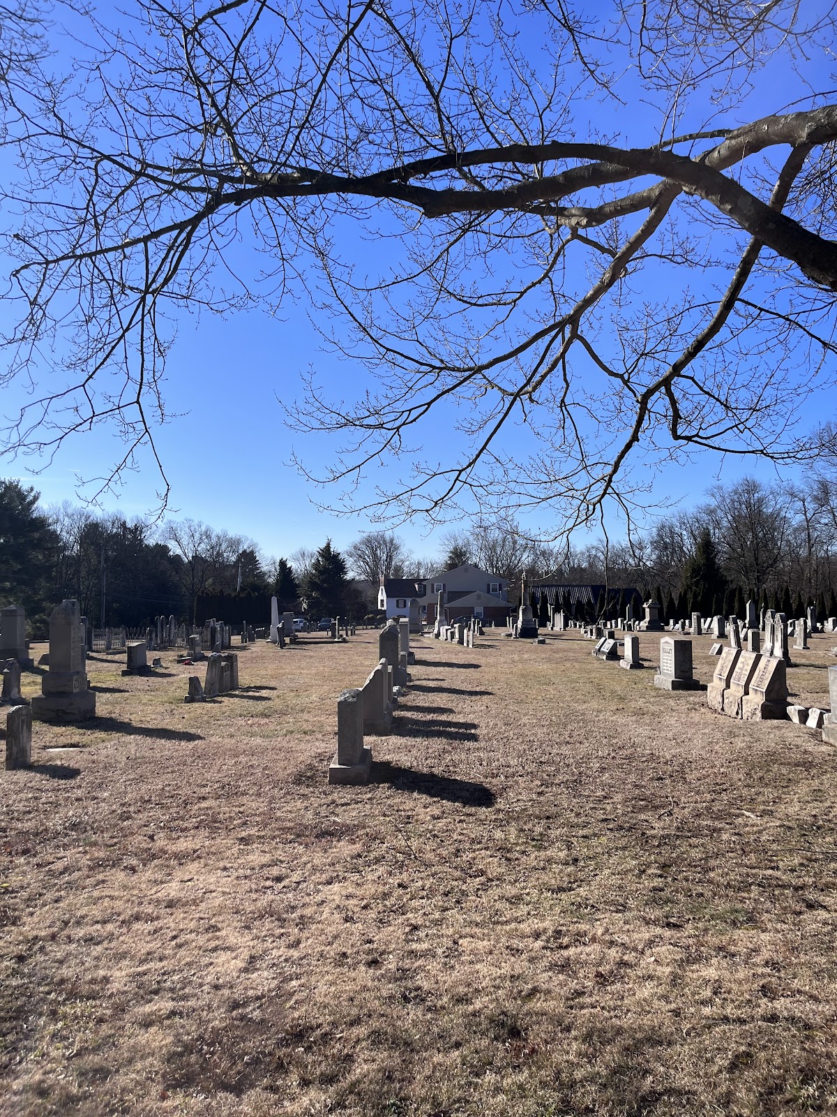 Chester Bethel Cemetery cemetery grounds and headstones
