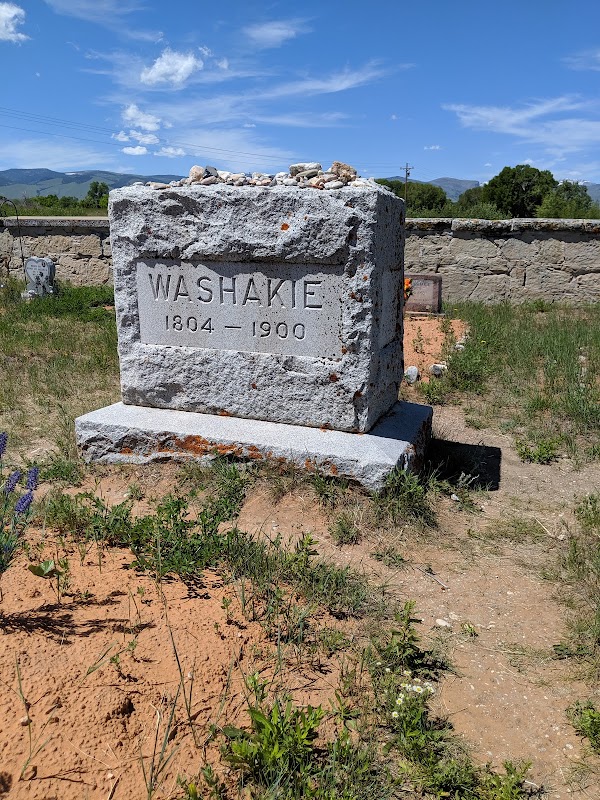 Chief Washakie Cemetery grounds