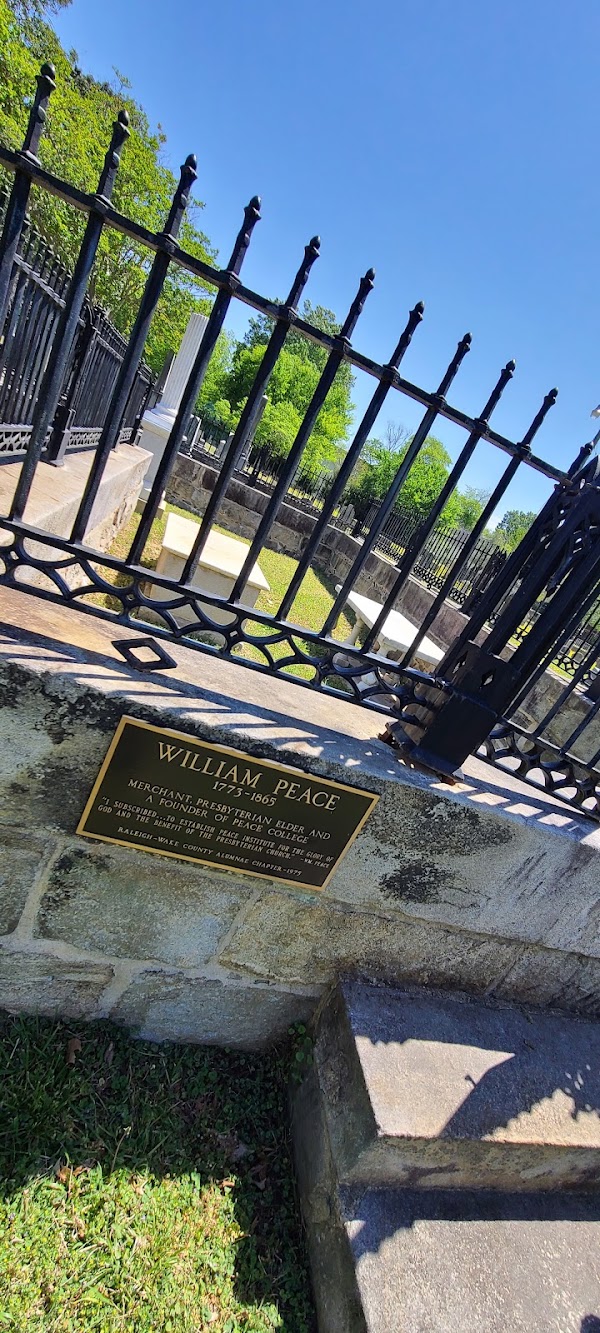 City Cemetery of Raleigh grounds