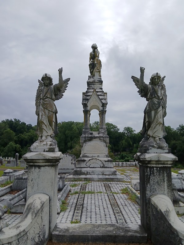 City of Vicksburg Cedar Hill Cemetery grounds
