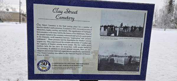 Clay Street Cemetery grounds