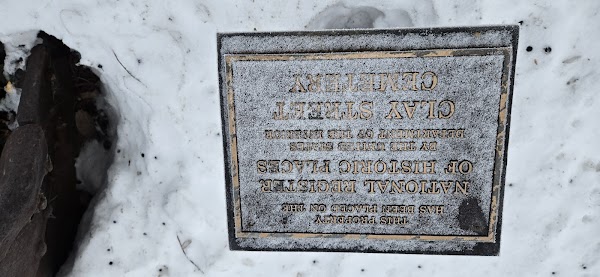 Clay Street Cemetery grounds