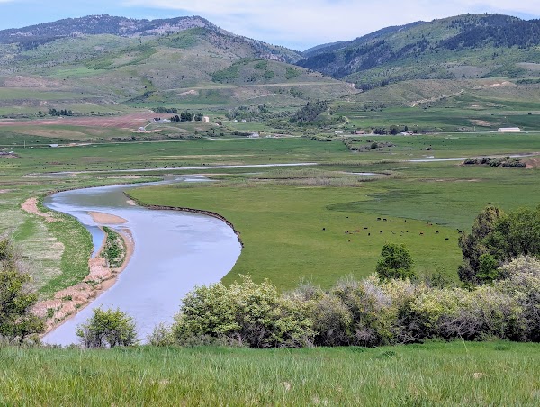 Cleveland Idaho Cemetery grounds