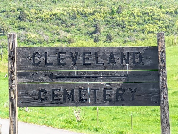 Cleveland Idaho Cemetery grounds