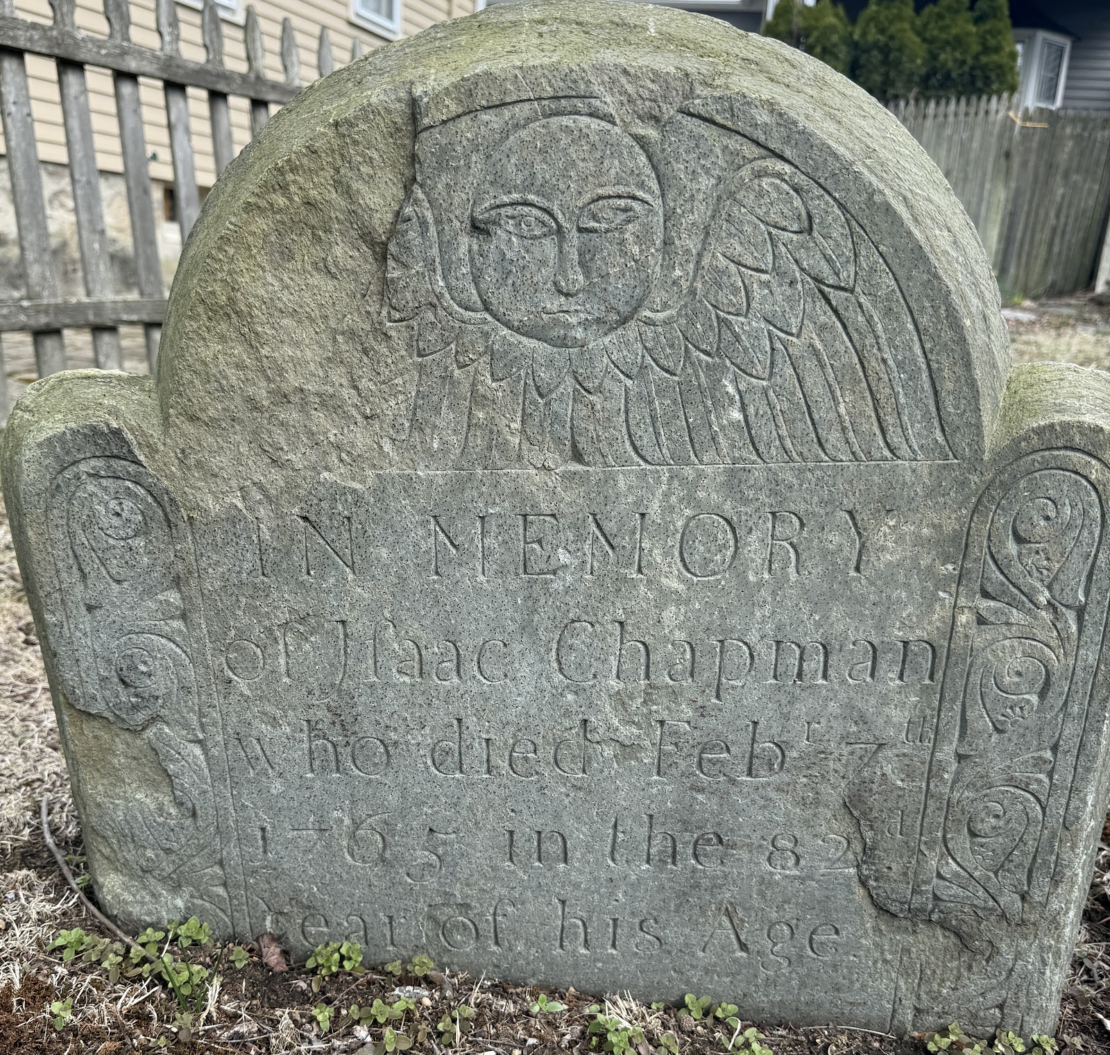 Clifton Burying Ground cemetery grounds and headstones