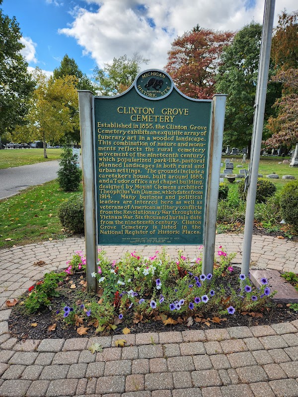 Clinton Grove Cemetery grounds