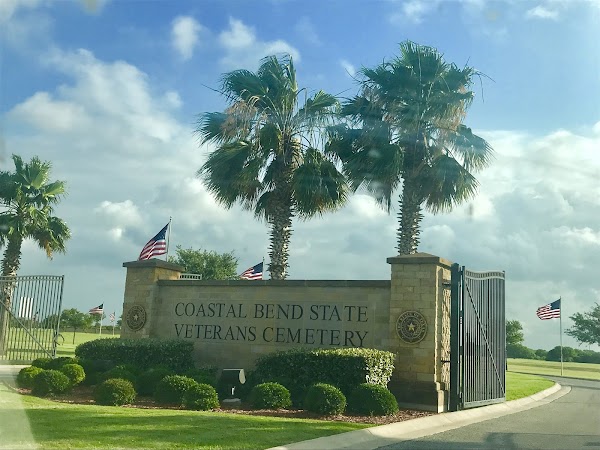 Coastal Bend State Veterans Cemetery grounds
