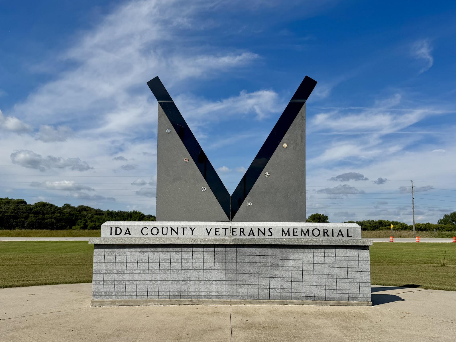 Cobb Memorial Park cemetery grounds and headstones