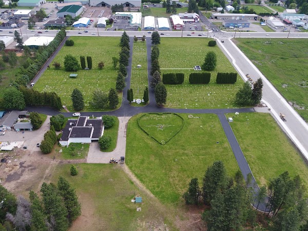 Coeur d'Alene Memorial Gardens grounds