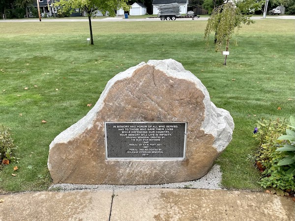 Coleman Veterans Memorial grounds
