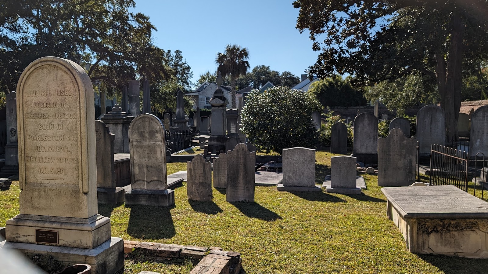 Coming Street Cemetery headstone and grounds