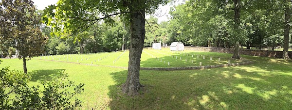 Confederate Cemetery - Fayetteville, AR grounds