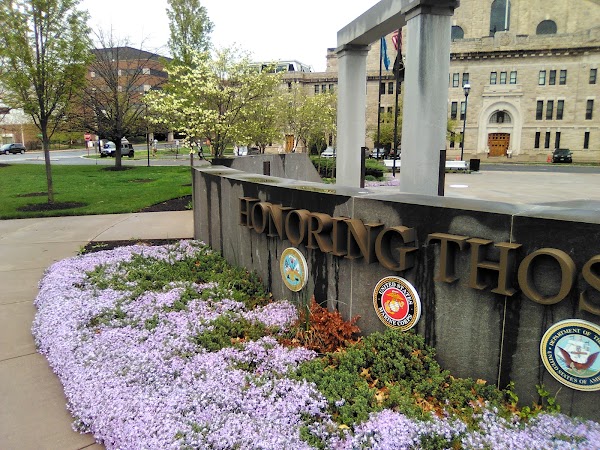 Connecticut State Veterans Memorial at Minuteman Park grounds