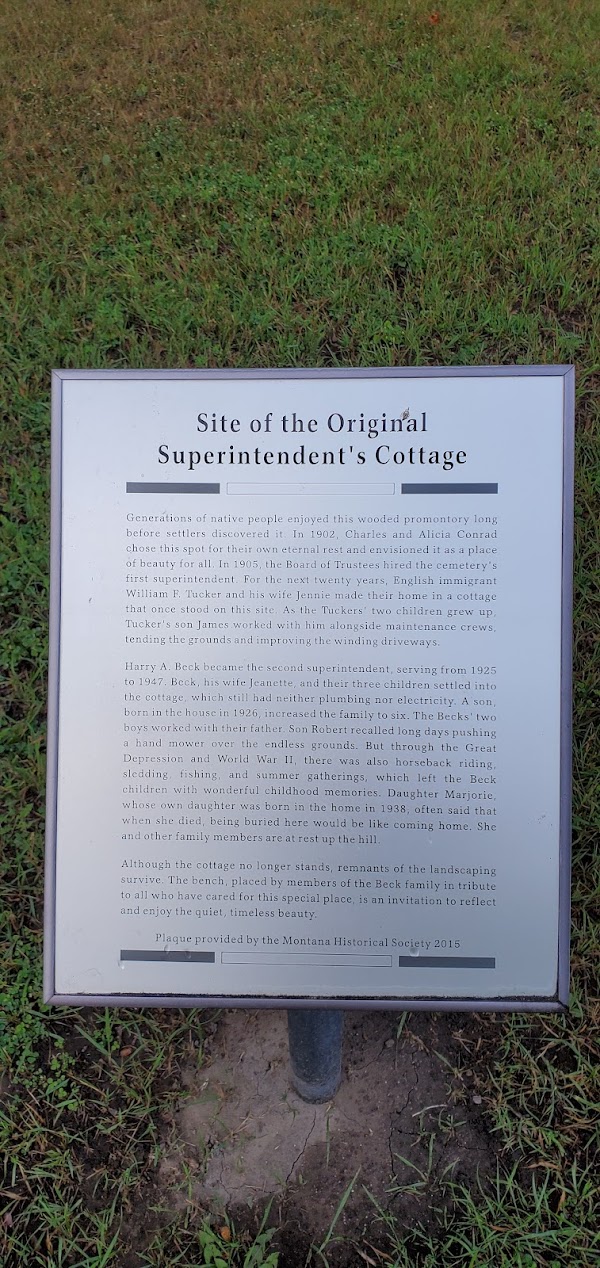 Conrad Cemetery grounds