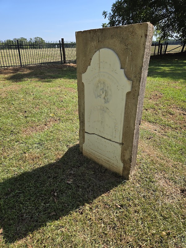 Conway Cemetery Historic State Park grounds