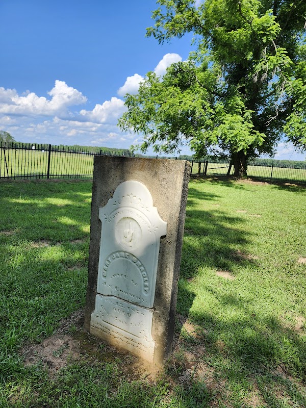 Conway Cemetery Historic State Park grounds