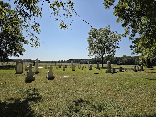 Conway Cemetery Historic State Park grounds