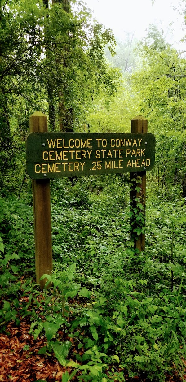 Conway Cemetery Historic State Park grounds