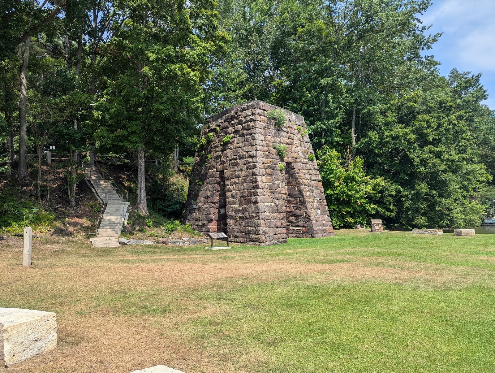 Cornwall Furnace Memorial Park cemetery grounds and headstones