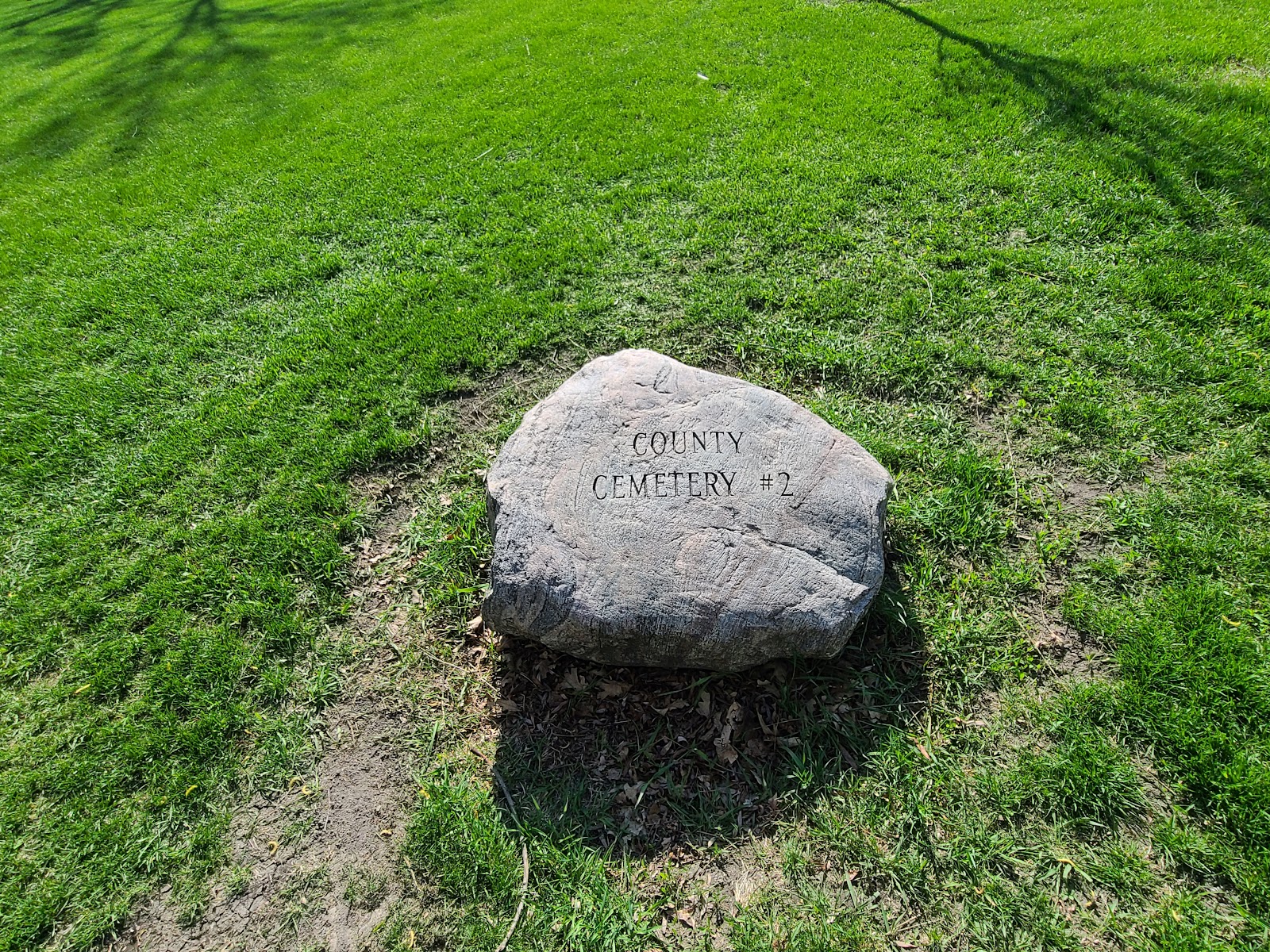 County cemetery #2 cemetery grounds and headstones