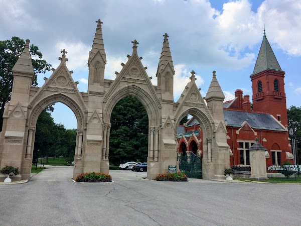 Crown Hill Funeral Home & Cemetery grounds