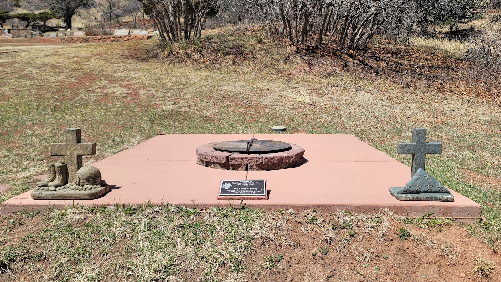Crystal Valley Cemetery cemetery grounds and headstones