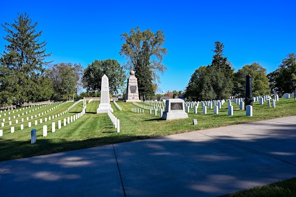 Culpeper National Cemetery grounds