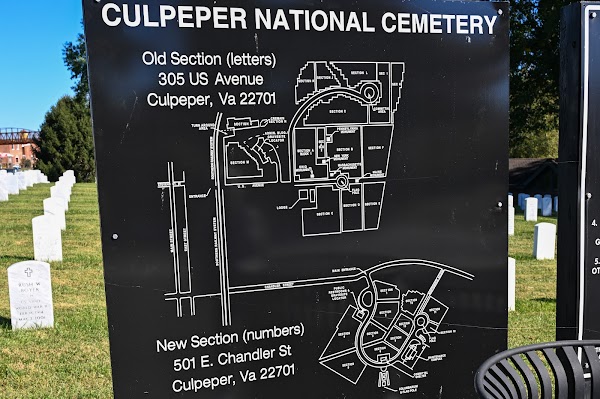 Culpeper National Cemetery grounds